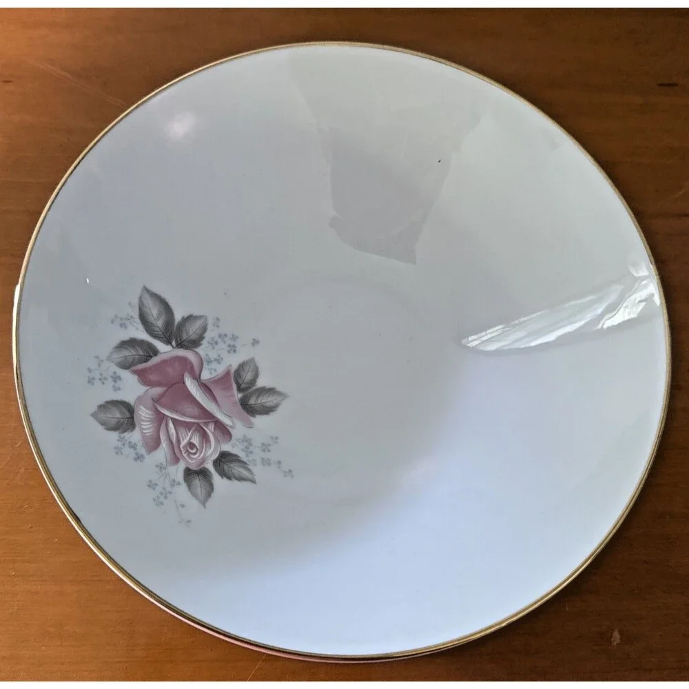 Noritake Roseville #6258 ROUND Serving 9